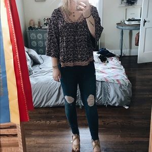 SUPER cute Lucky Brand Top